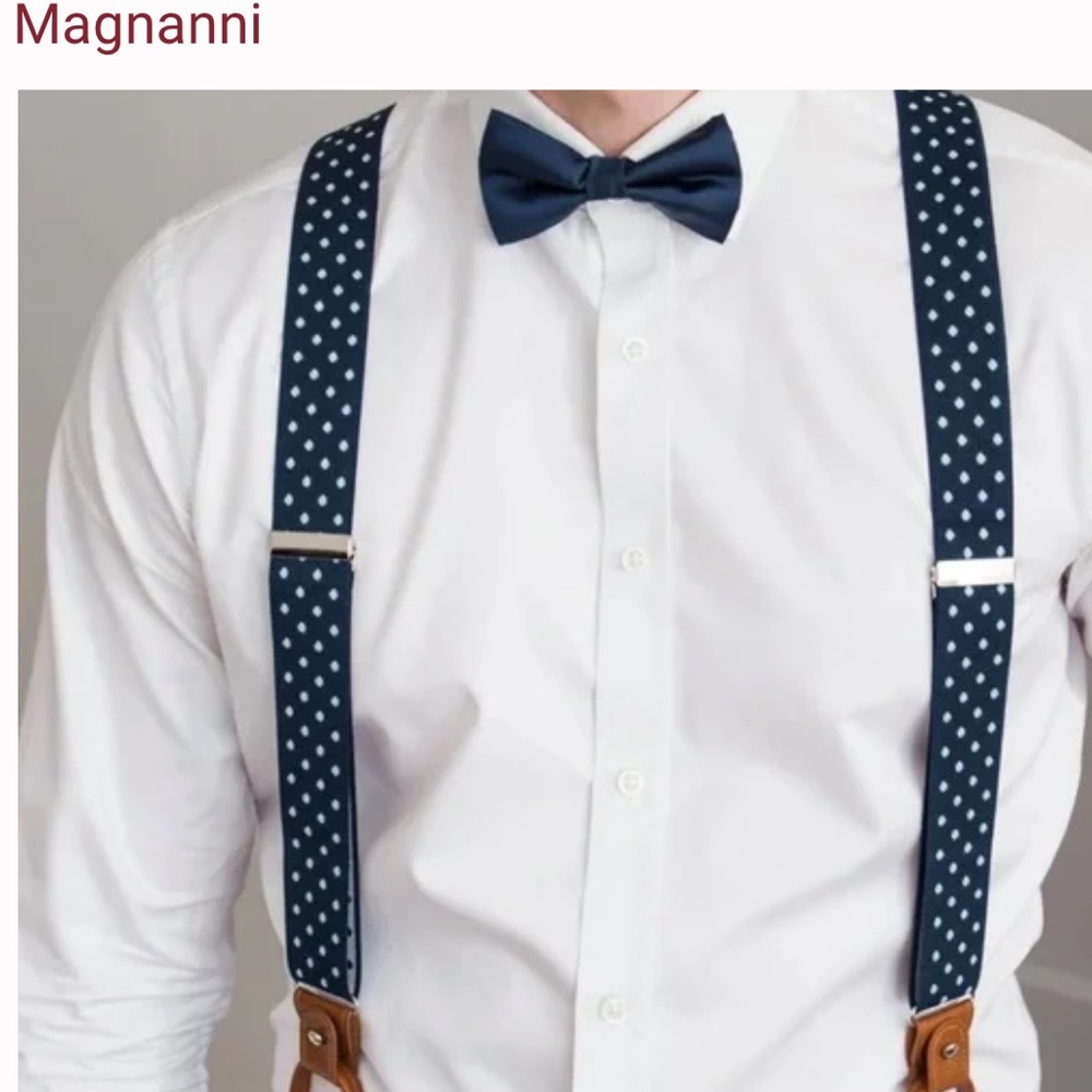 Magnanni suspenders Men’s new without tags